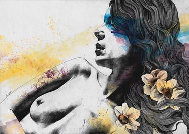 Print of Fine Art Erotic Drawings by Marco Paludet