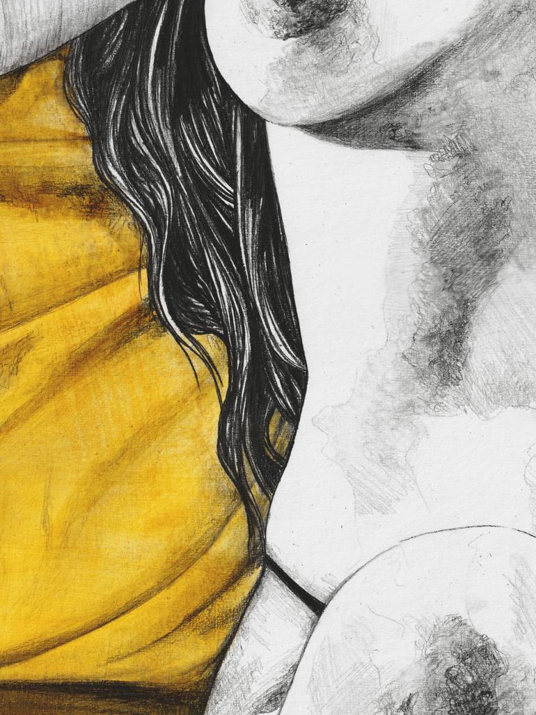 Original Figurative Body Drawing by Marco Paludet