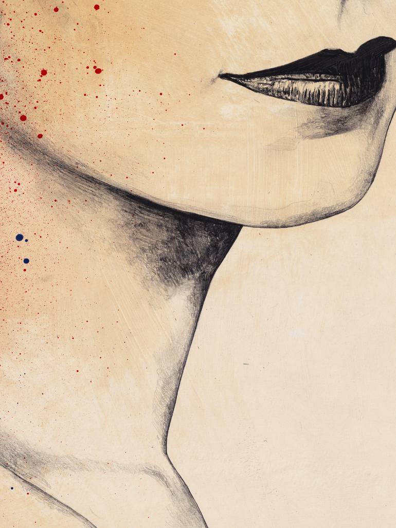 Original Figurative People Drawing by Marco Paludet