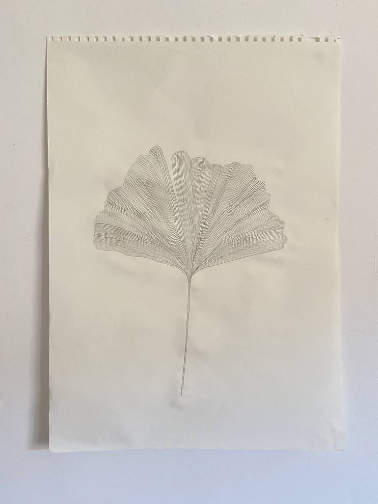Original Contemporary Botanic Drawing by Ana Frois