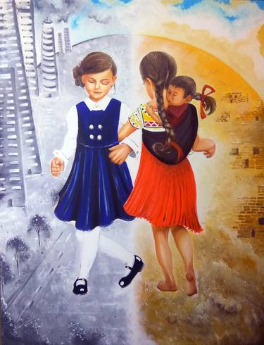 Print of Figurative Kids Paintings by Rigoberto Castro - Rigo Art