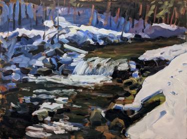 Original Impressionism Water Paintings by Daniel Lloyd-Miller