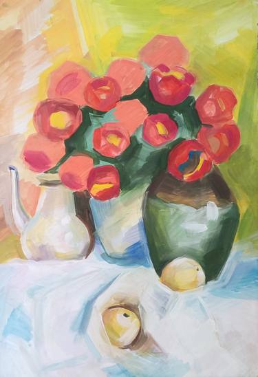 Red Tulips by Rosa Felici thumb