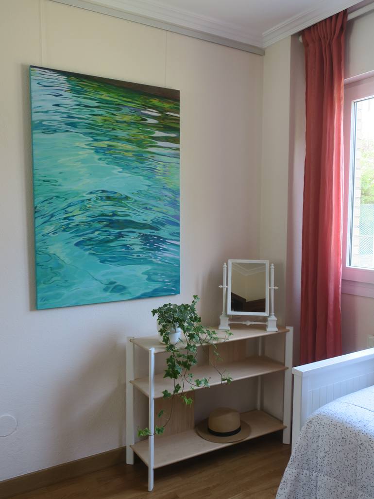 Original Figurative Seascape Painting by Karen Kruse