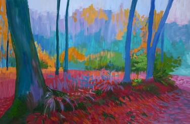 Original Expressionism Landscape Paintings by Karen Kruse