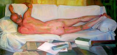 Original Expressionism Nude Paintings by Karen Kruse