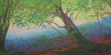 Original Expressionism Tree Paintings by Karen Kruse