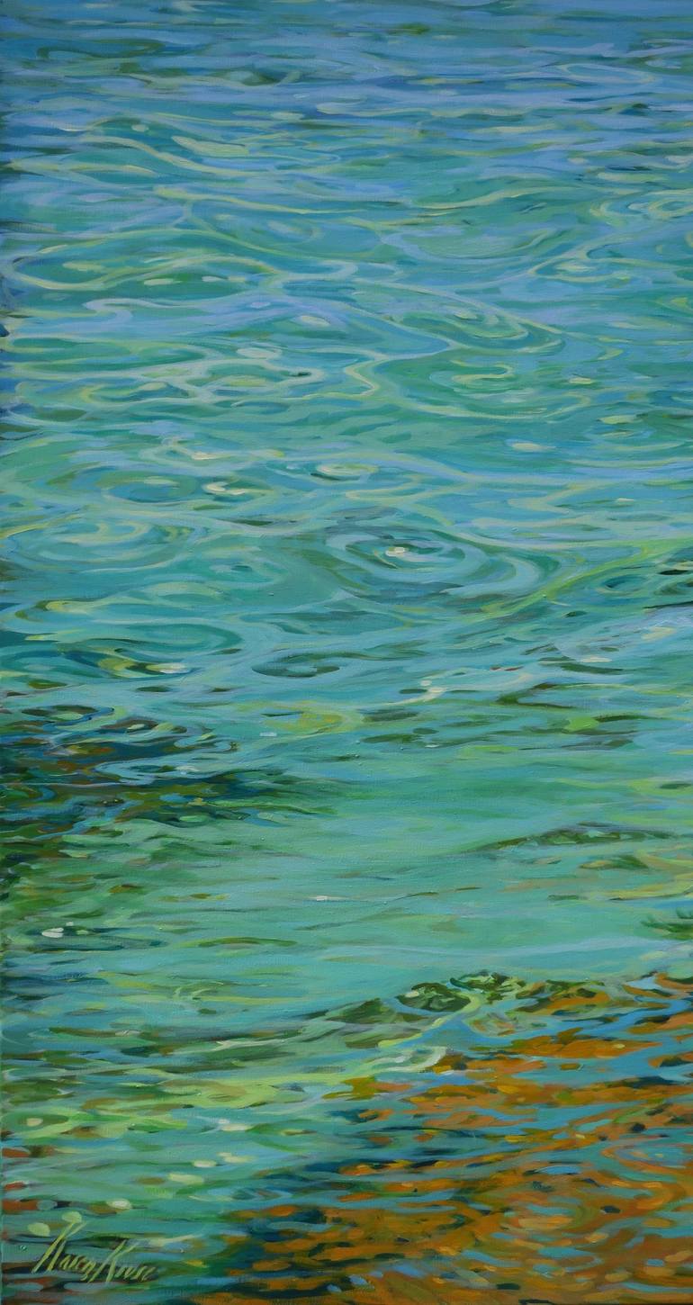 Original Seascape Painting by Karen Kruse