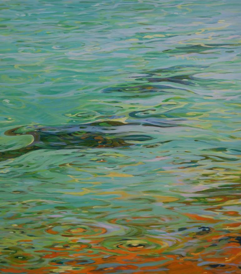 Original Figurative Seascape Painting by Karen Kruse