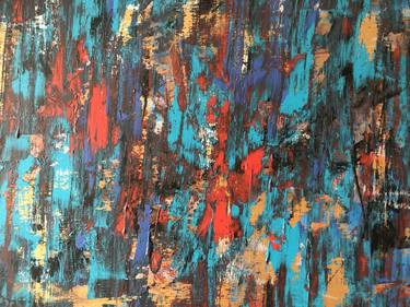 Original Abstract Expressionism Abstract Paintings by Jil Taylan