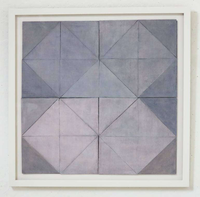 Original Modern Geometric Painting by Janine Brown