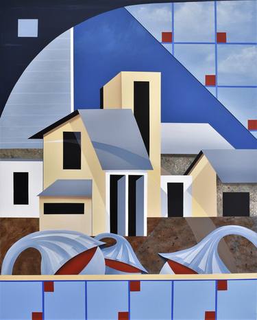 Original Abstract Landscape Paintings by Cheryl Eggleston