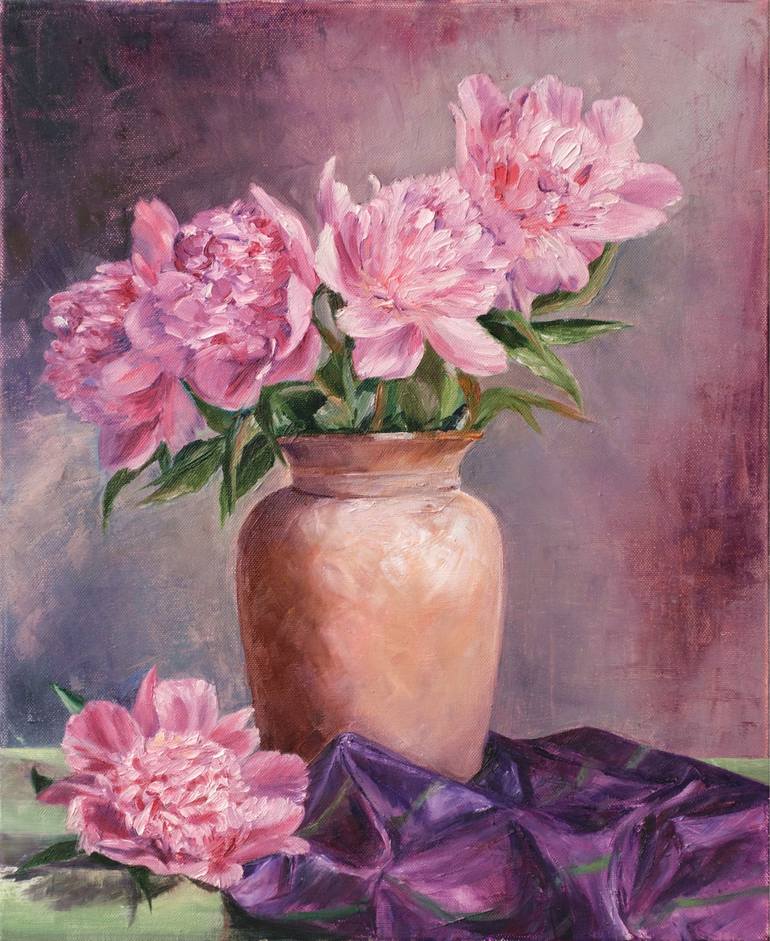 Peony Oil Painting