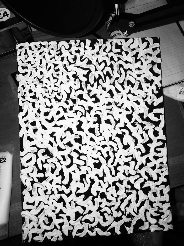 Original Abstract Painting by Sajjad Ladha