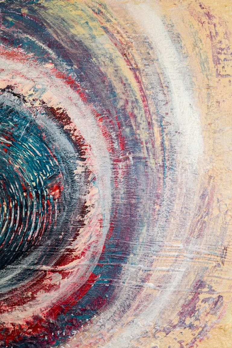 Original Abstract Expressionism Abstract Painting by Nicola Ann Beykirch