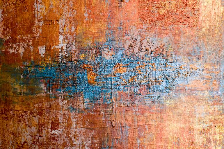 Original Abstract Expressionism Abstract Painting by Nicola Ann Beykirch