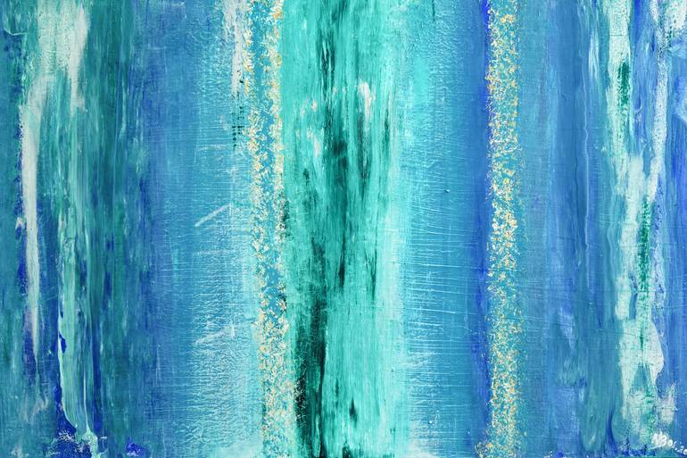 Original Abstract Expressionism Abstract Painting by Nicola Ann Beykirch