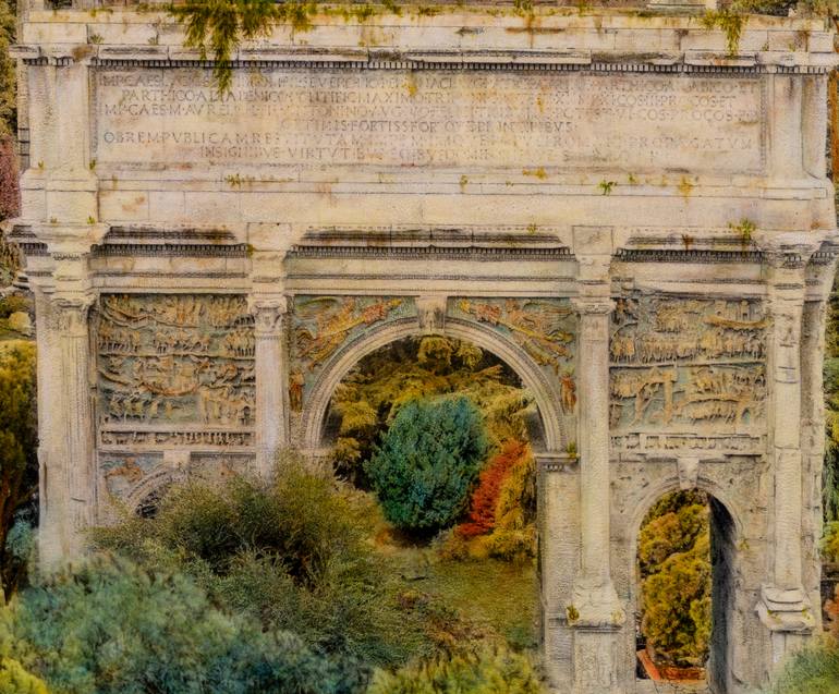 Original Figurative Cities Painting by Carlos Arriaga