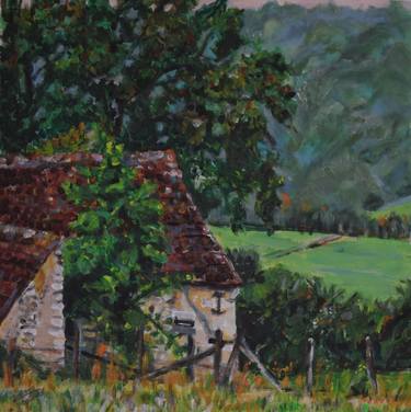 Original Impressionism Landscape Paintings by roni kotler