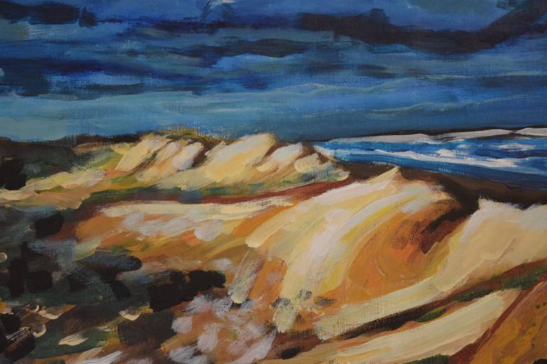 Original Impressionism Landscape Painting by roni kotler