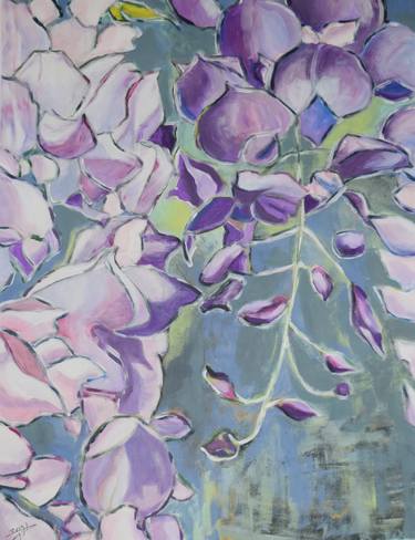 Original Floral Paintings by roni kotler