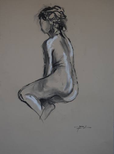 Original Nude Drawings by roni kotler