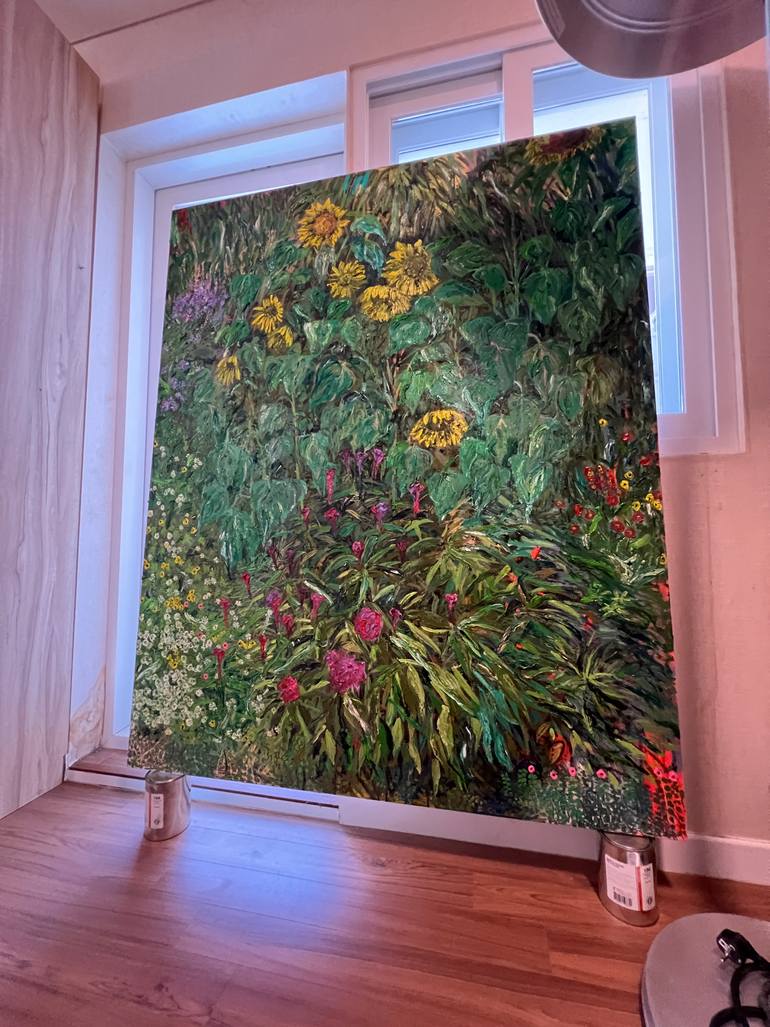 Original Expressionism Nature Painting by Joong-Hyun Park