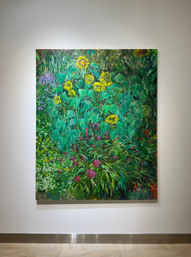 Original Expressionism Nature Painting by Joong-Hyun Park