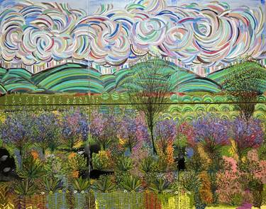 Original Impressionism Nature Painting by Joong-Hyun Park