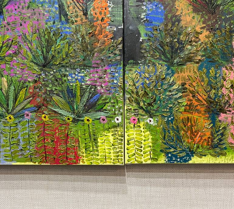 Original Impressionism Nature Painting by Joong-Hyun Park