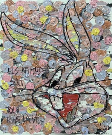 Bugs Bunny - Louis Vuitton - Artash Hakobyan - Acrylic on Canvas