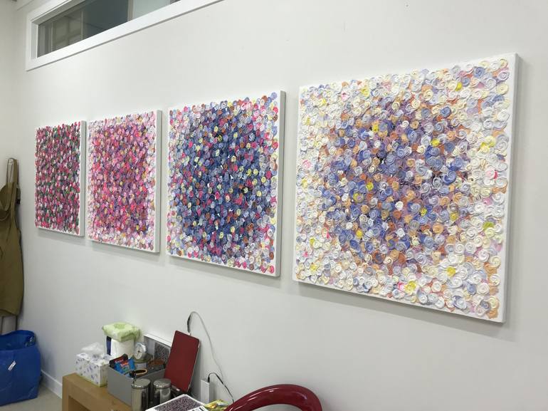 Original Abstract Painting by Joong-hyun Park