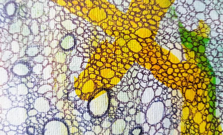 Original Abstract Expressionism Abstract Painting by Devrim X Gina