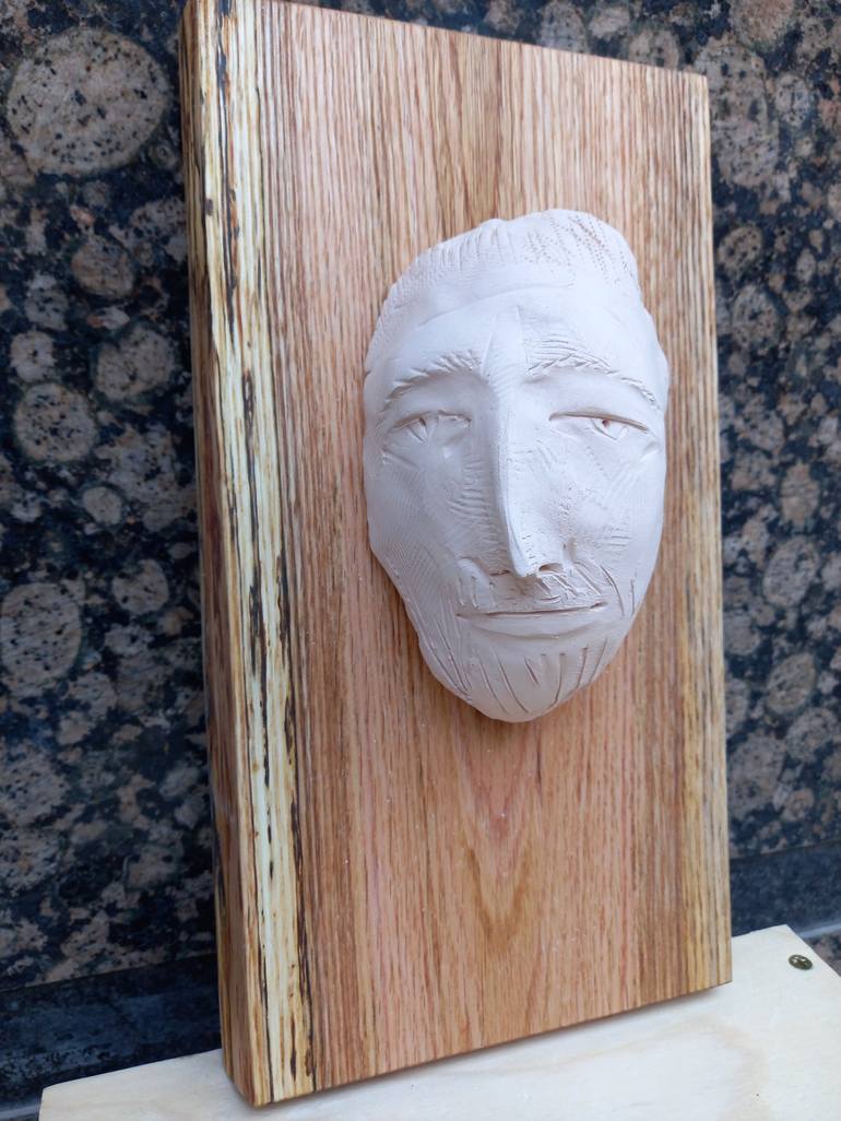 Original Portrait Sculpture by Rasho Mitev