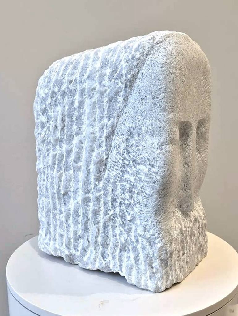 Original Impressionism Men Sculpture by Rasho Mitev