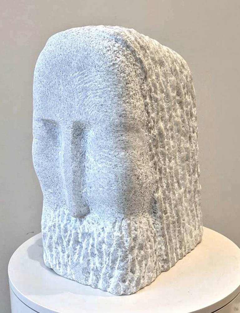 Original Impressionism Men Sculpture by Rasho Mitev