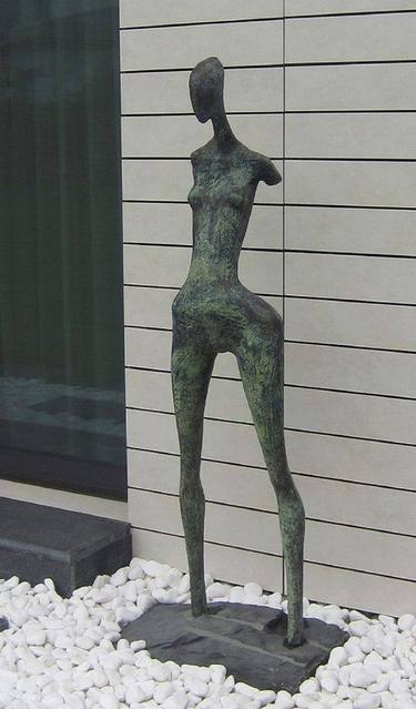 Original Fine Art Nude Sculpture by Rasho Mitev
