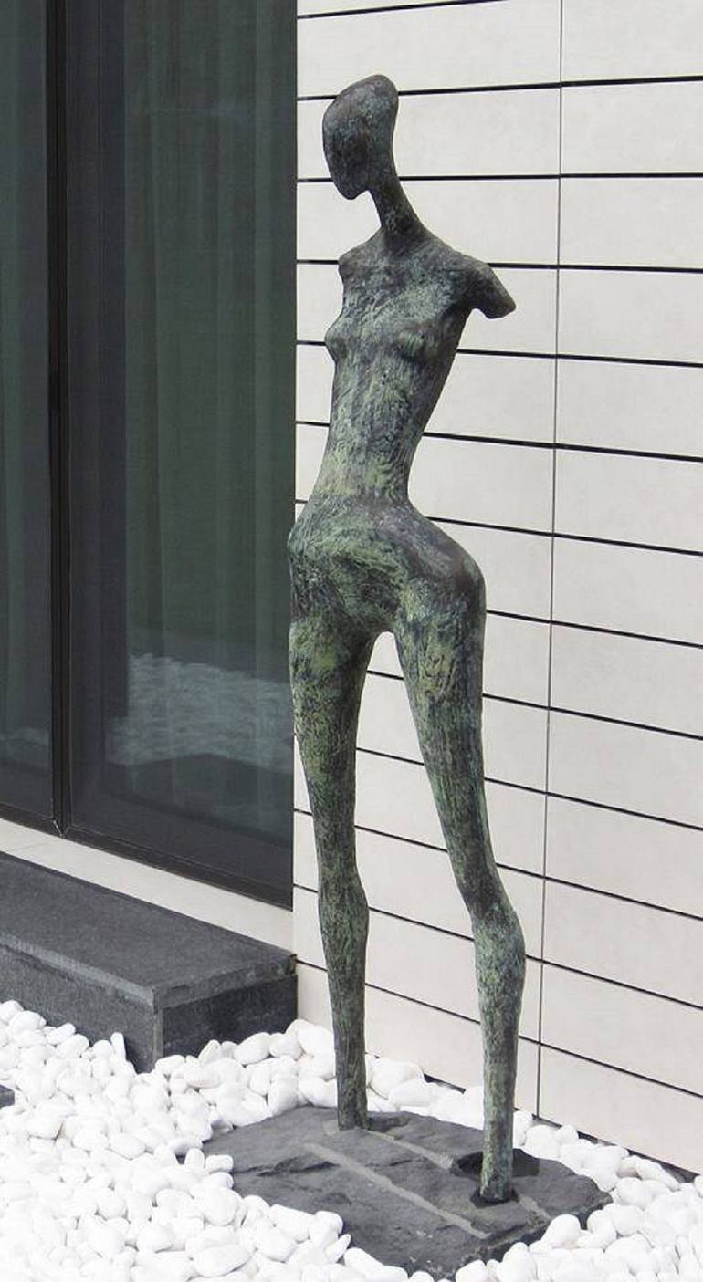 Original Fine Art Nude Sculpture by Rasho Mitev