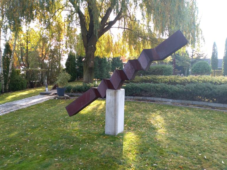 Original Abstract Architecture Sculpture by Rasho Mitev