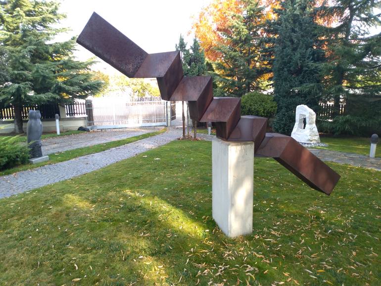 Original Abstract Architecture Sculpture by Rasho Mitev