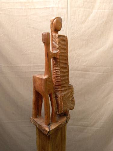 Original Conceptual People Sculpture by Rasho Mitev