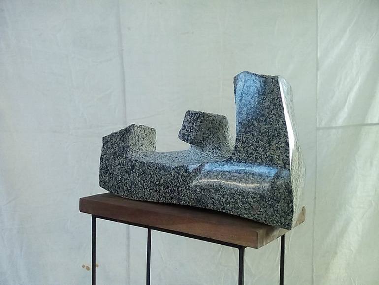 Original Abstract Family Sculpture by Rasho Mitev