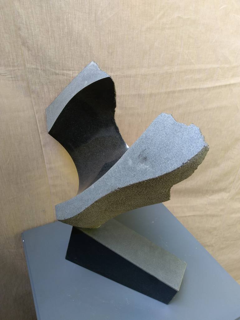 Original Cubism Abstract Sculpture by Rasho Mitev