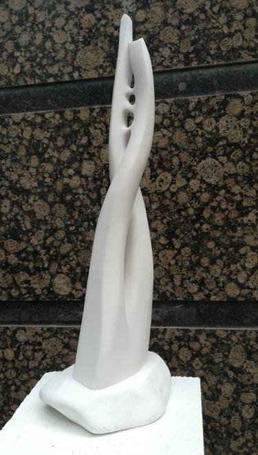 Original Art Deco Abstract Sculpture by Rasho Mitev