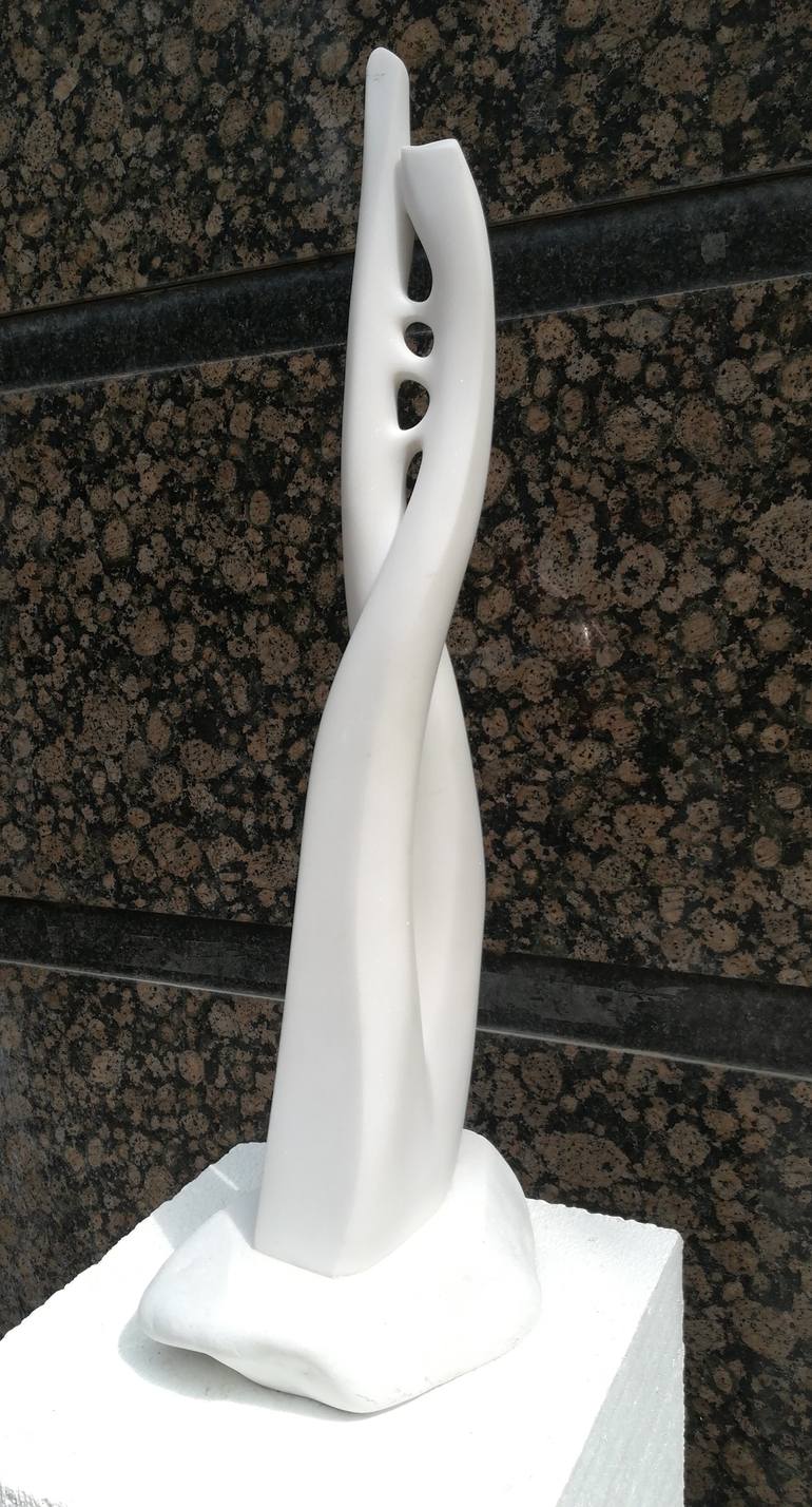 Original Art Deco Abstract Sculpture by Rasho Mitev