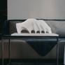 This original solid snow white marble sculpture on beautiful ivory white limestone pedestal is one of the latest artworks of the professional Bulgarian sculptor Rasho Mitev, deeply inspired by modernism, art deco and naturalism. It relpresents one holy temple portrait, symbolizing people's pure and immaculate thoughts and wishes. It is one extraordinary elaborate solid white marble carving and valuable modern home décor.