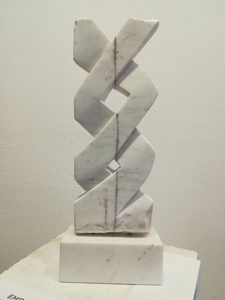 Original Abstract Geometric Sculpture by Rasho Mitev