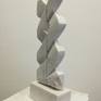 "Embroidery" - marble sculpture
This original hand carved white marble sculpture is one of the latest artworks of the skillful professional Bulgarian sculptor, deeply inspired by modernism and naturalism. It is one extraordinary valuable art object and exquisite modern home décor.