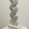 "Embroidery" - marble sculpture
This original hand carved white marble sculpture is one of the latest artworks of the skillful professional Bulgarian sculptor, deeply inspired by modernism and naturalism. It is one extraordinary valuable art object and exquisite modern home décor.
