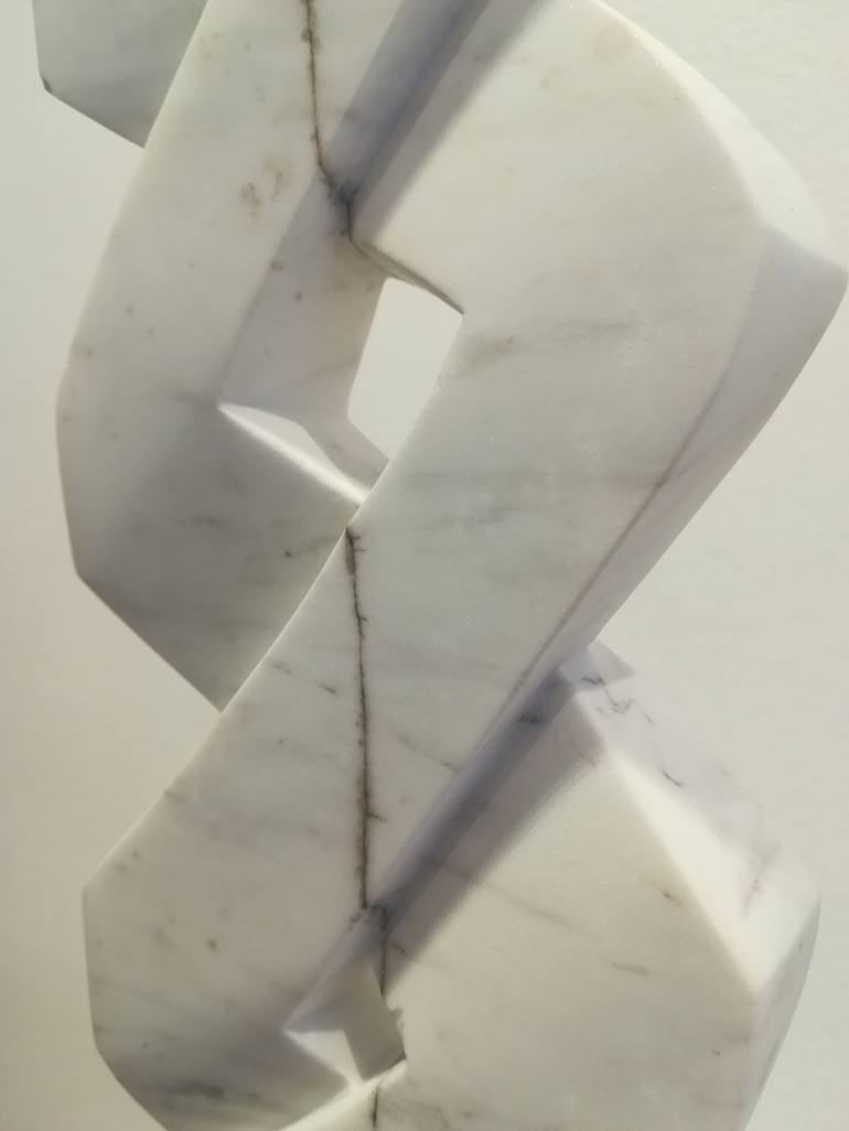 Original Abstract Geometric Sculpture by Rasho Mitev